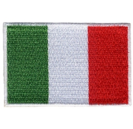 Patch Bandiera Italiana Bandiere ricamate