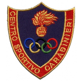 Patch Centro Sportivo Carabinieri Distintivi ricamati