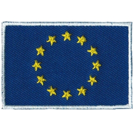 Patch ricamata Bandiera Europa Bandiere ricamate