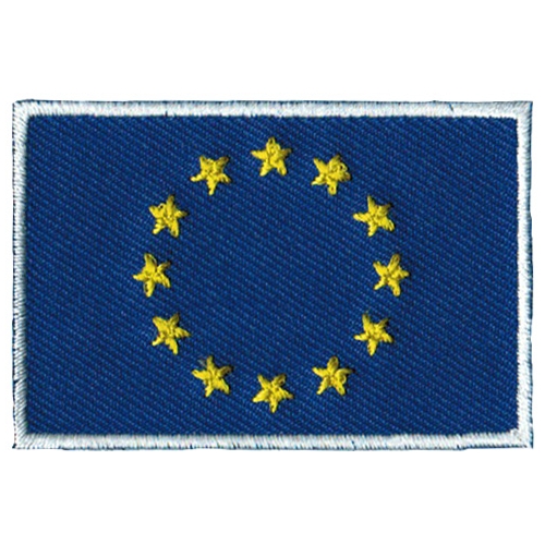 Patch ricamata Bandiera Europa Bandiere ricamate