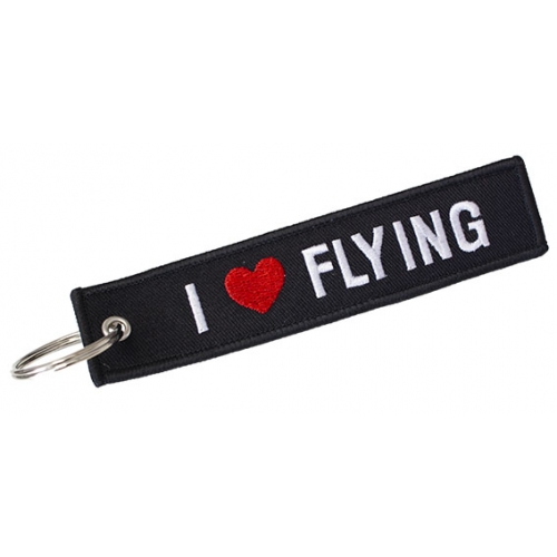 Portachiavi I love Flying Portachiavi personalizzati