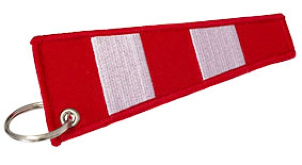 Portachiavi Manica a Vento rosso