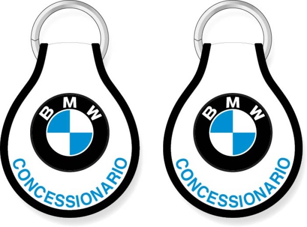 Portachiavi ricamato BMW