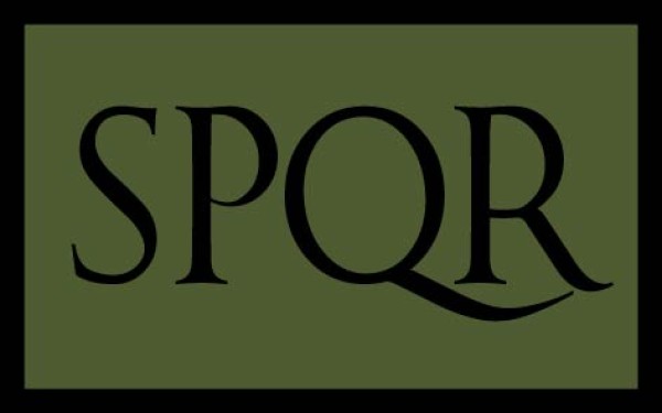 Patch militari Spqr