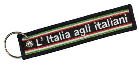 Portachiavi Storico Italia agli Italiani