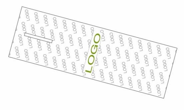 Cartoncino personalizzato portachiavi