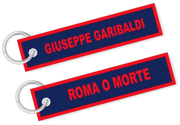 Portachiavi Storico Garibaldi Roma o Morte
