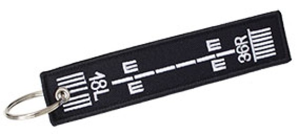 Portachiavi  Runway 18L 36R