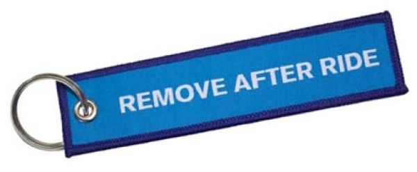 Portachiavi Remove After Ride