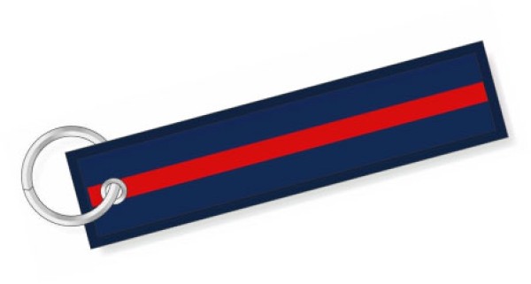 Portachiavi Stripe blu