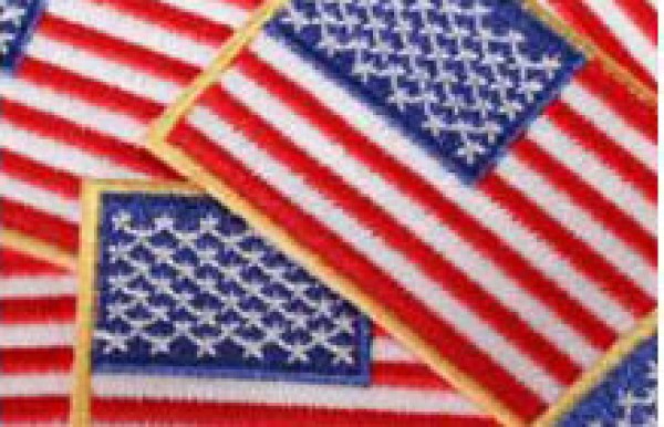 Toppe Bandiera Americana