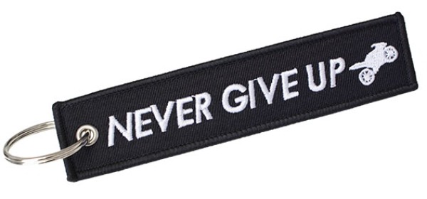 Portachiavi Never Give Up