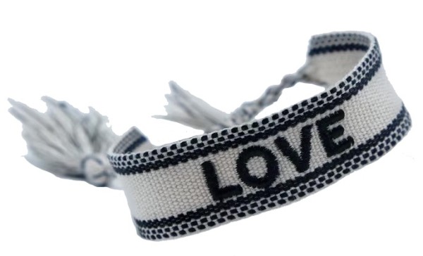 Bracciale tessuto