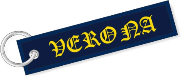 Portachiavi Supporter Gialloblu 