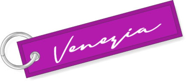 Venezia Souvenir Portachiavi Ricamato