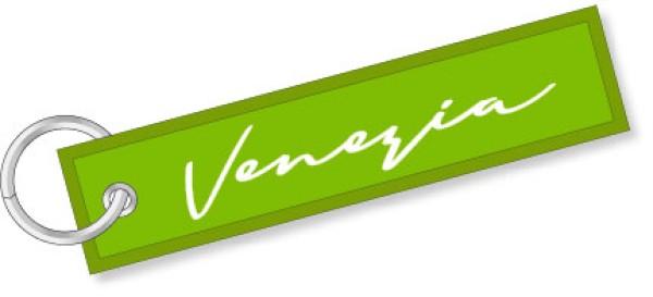 Ricordo Venezia Portachiavi tessuto