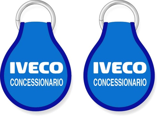 Portachiavi Iveco tessuto