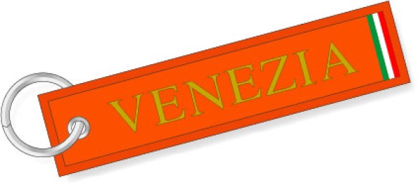 Portachiavi Venezia tessuto