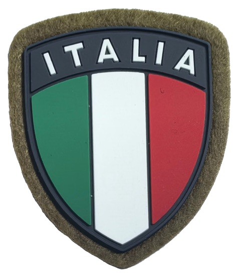 Patch Scudetto Pvc Italia Militare