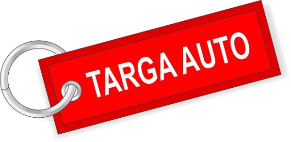 Portachiavi personalizzato Targa Automobile