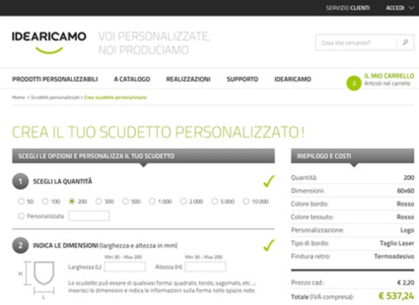 Patch Personalizzate Negozi