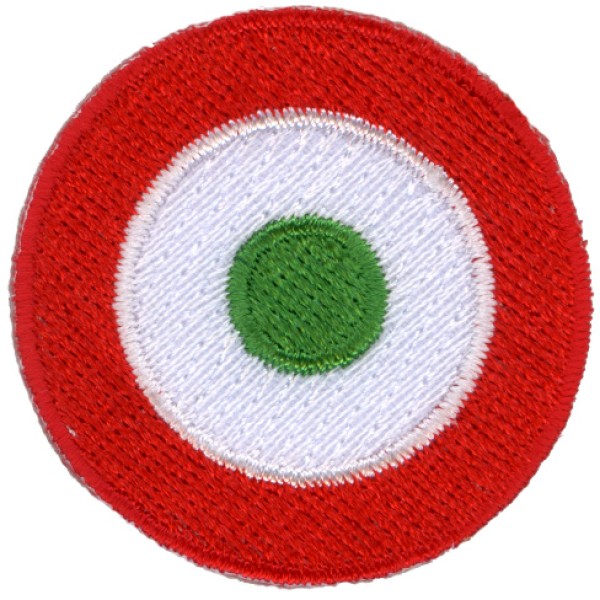 Patch ricamo Coccarda Italiana