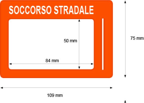 Portabadge Personalizzato Soccorso Stradale