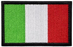 Patch Bandiera Italiana velcro
