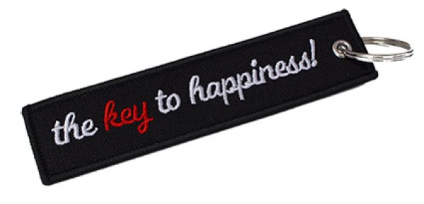 Portachiavi The Key to Happiness