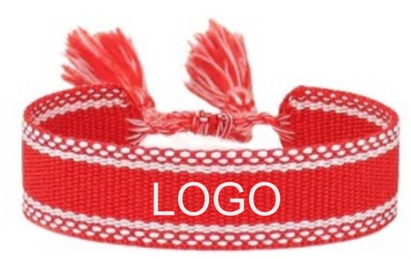 Braccialetto ricamato personalizzato