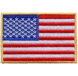 Bandiera Americana USA Bandiere ricamate
