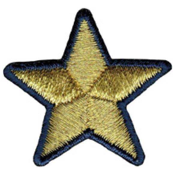 Toppa Patch  Stella dorata 