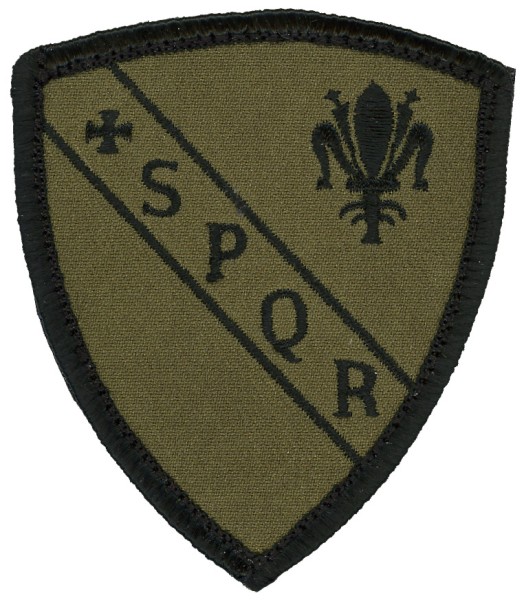 Patch ricamo Spqr