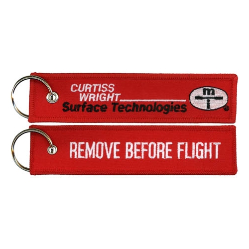 Curtiss Wright Flight Portachiavi ricamati