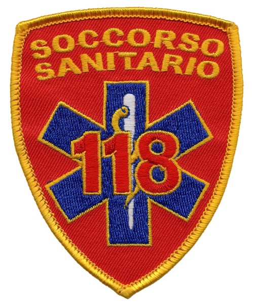 Patch toppa Soccorso Sanitario 118