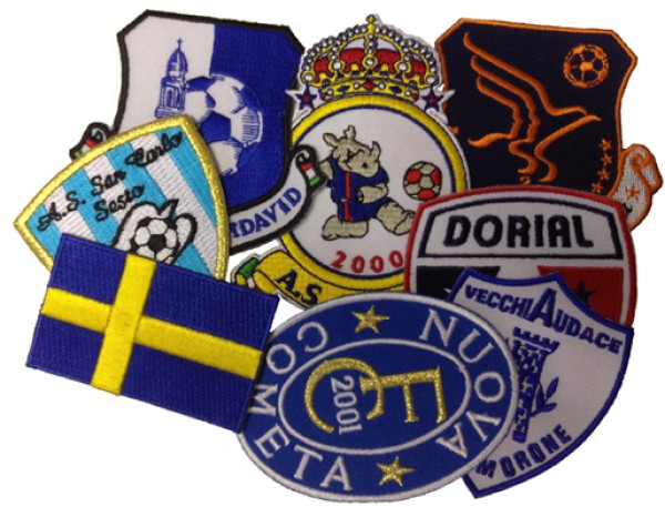 Toppe Ricamate Squadre Calcio