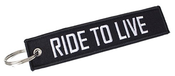 Portachiavi Ride To Live