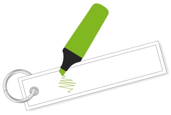 Portachiavi per Sublimazione