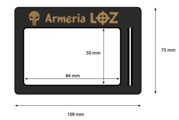 Portabadge Personalizzato Armeria Loz