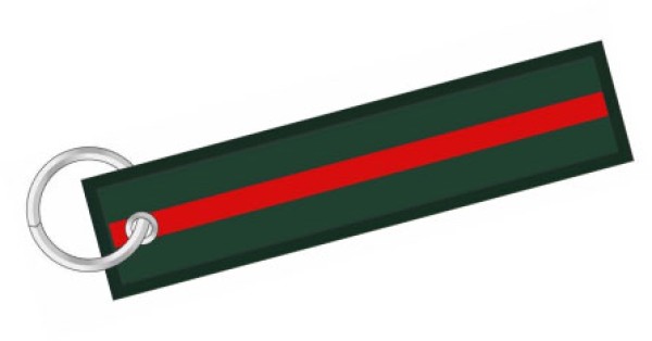 Portachiavi Stripe verde