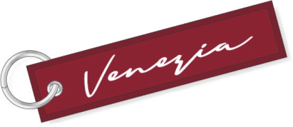 Venezia Portachiavi ricamo raffinato