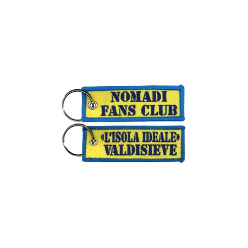 Nomadi Fans Club Portachiavi ricamati