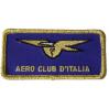 Patch Aero Club Itala Distintivi ricamati