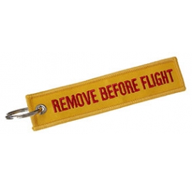 Portachiavi Remove Before Flight giallo Portachiavi Remove Before Flight