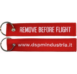 Remove Before Flight - Dspm Industria Portachiavi ricamati