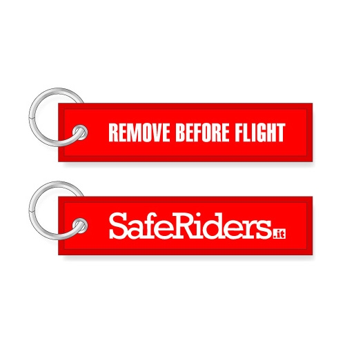 Remove Before Flight Safe Raiders Portachiavi ricamati