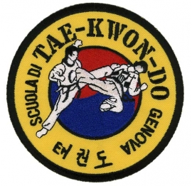 Scuola di Tae Kwon Do Genova Distintivi ricamati