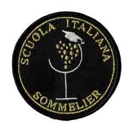 Scuola Italiana Sommelier Distintivi ricamati