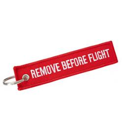 Significato Remove Before Flight Portachiavi Remove Before Flight