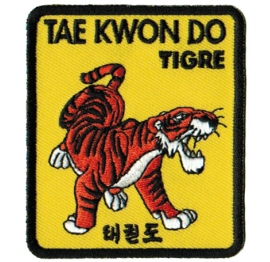 Tae Kwon Do Tigre Distintivi ricamati
